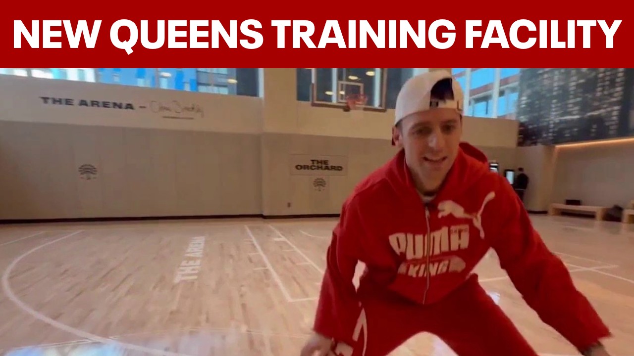 Video thumbnail for NBA trainer Chris Brickley opens new Queens facility, trains FOX 5 reporter