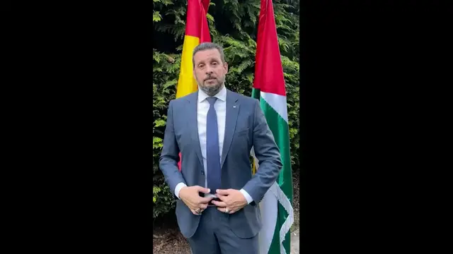 Video thumbnail for Palestine's new ambassador to Spain calls for deeper friendship