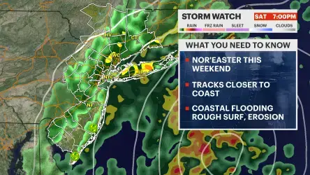 Video thumbnail for Here's a look at what's changed today with the forecast ahead of weekend nor’easter