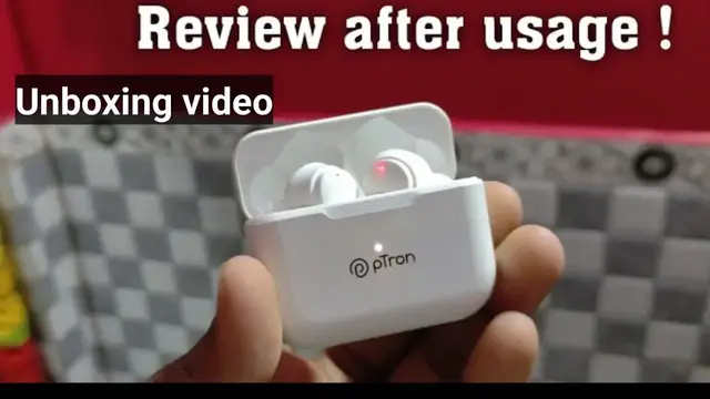 Video thumbnail for pTron bassbuds tango unboxing