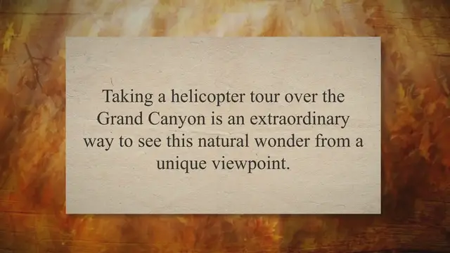 Video thumbnail for 15 Reasons Grand Canyon By Helicopter Is Awe Inspiring