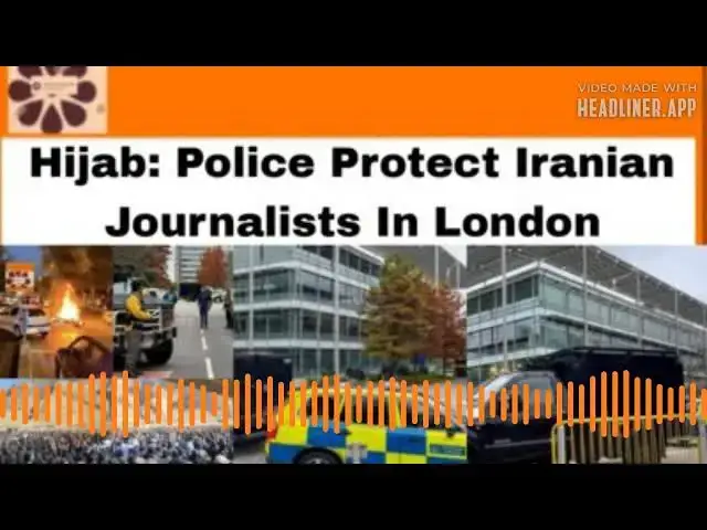Video thumbnail for Hijab: Police Protect Iranian Journalists In London ~ OsazuwaAkonedo