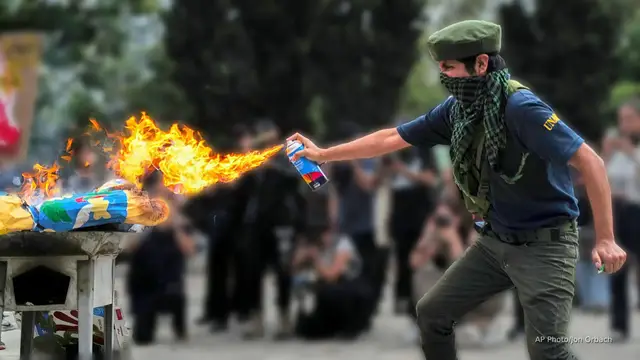 Video thumbnail for Violent protests erupt in Mexico City over gentrification and tourism