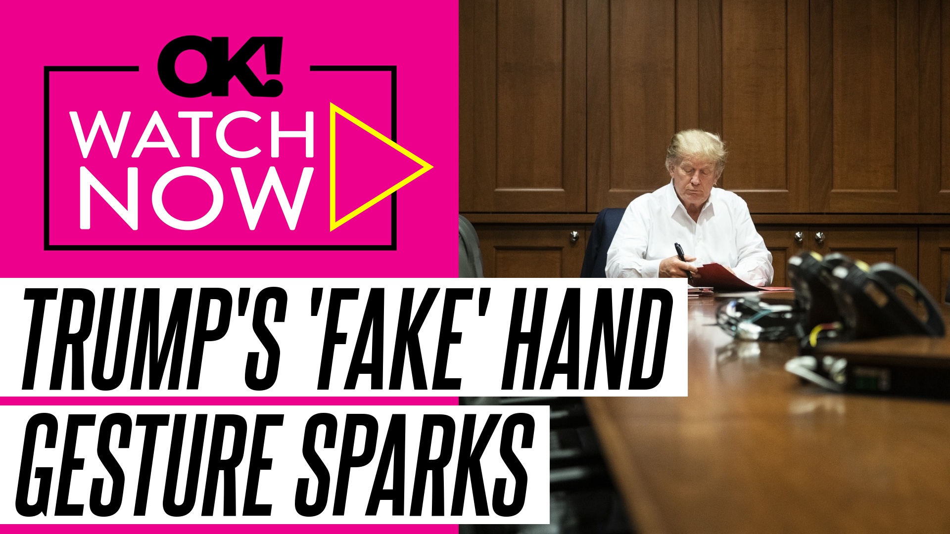 Video thumbnail for 'Fake' Donald Trump Roasted for Giving Wife Melania a Secret Signal When He Wants to Hold Hands: Watch