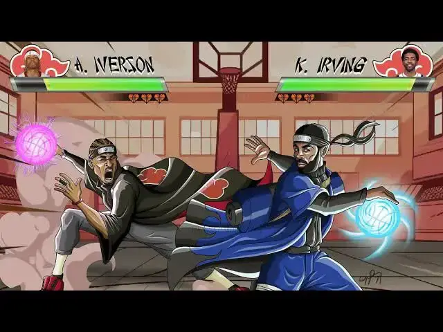 Video thumbnail for heatcheck: allen iverson vs kyrie irving: crossover battle