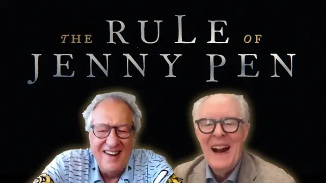'Video thumbnail for John Lithgow and Geoffrey Rush reveal their character inspirations for 'The Rule of Jenny Pen''