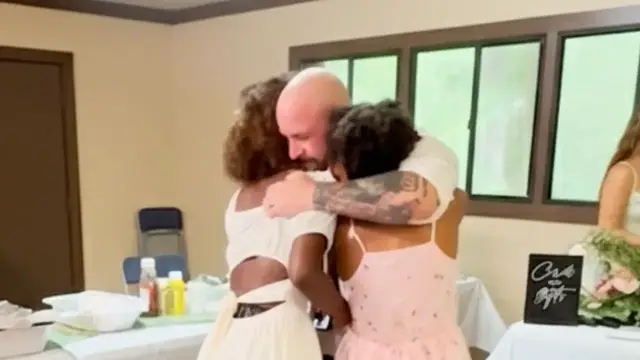'Video thumbnail for Stepkids Surprise Groom With Adoption Request On Wedding Day'