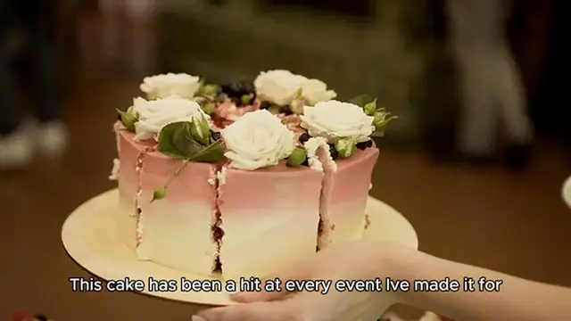 Video thumbnail for Cherry layer cake recipe