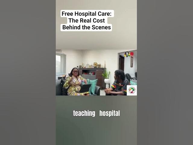 Video thumbnail for Free Hospital Care: The Real Cost Behind the Scenes#ghanafood #mahama#batak