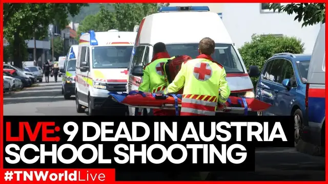 Video thumbnail for BREAKING News LIVE: Austrian Officials Brief on Deadly Graz School Shooting | Times Now World LIVE