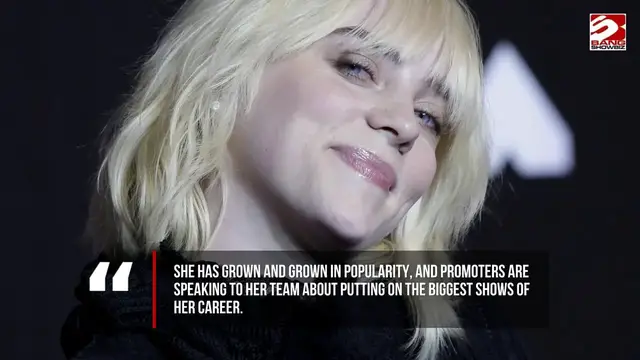 Video thumbnail for Billie Eilish planning 'biggest shows' of her career