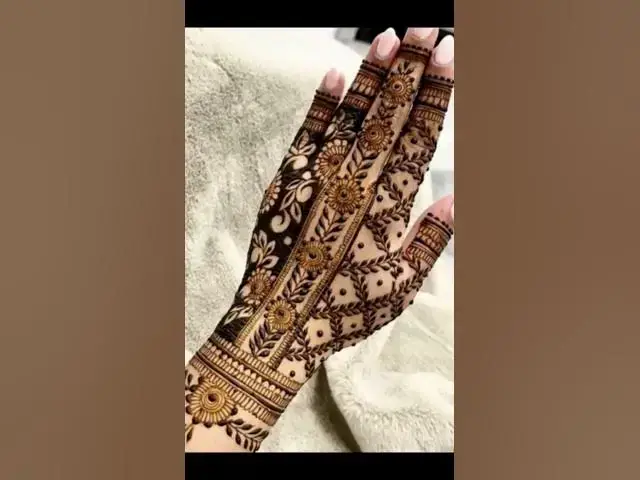 Video thumbnail for gorgieus mehendi design #new latest mehendi design 2025#beautiful design#very beautiful mehendi