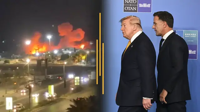 Video thumbnail for Trump declares Iran ceasefire ‘over’; Criticizes NATO allies over defense, Greenland