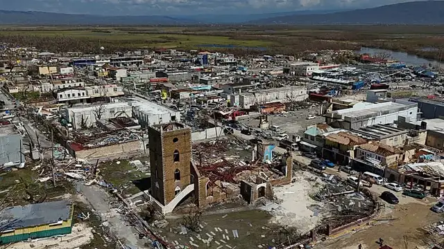 'Video thumbnail for UN calls for support for Caribbean countries hit by Hurricane Melissa'