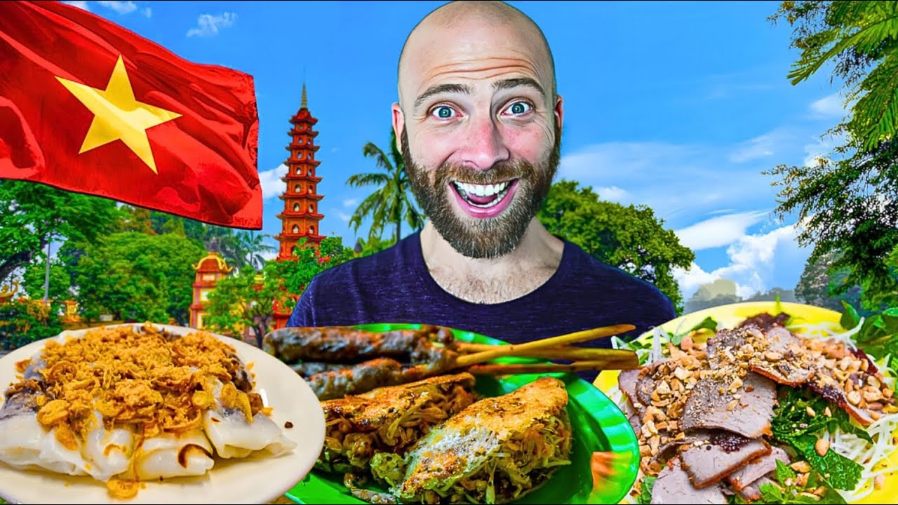 Video thumbnail for 100 Hours in Hanoi, Vietnam!! (Full Documentary) Vietnamese Street Food in Hanoi!!