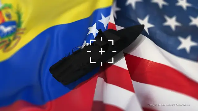 'Video thumbnail for US strikes another alleged drug boat as officials weigh Venezuela attack'