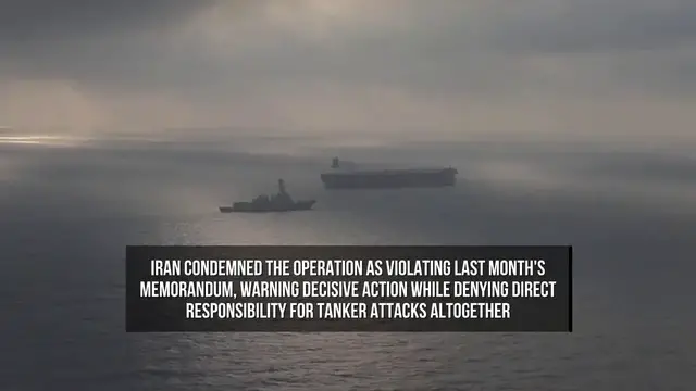 Video thumbnail for U.S. Launches Major Strikes on Iran After Tanker Attacks in Strait of Hormuz.