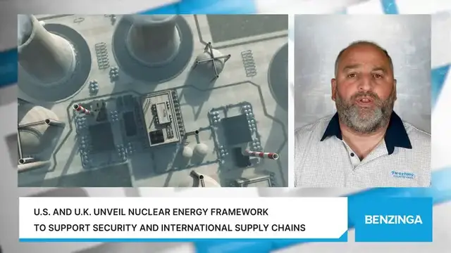 'Video thumbnail for U.S. And U.K. Unveil Nuclear Energy Framework To Support Security And International Supply Chains'