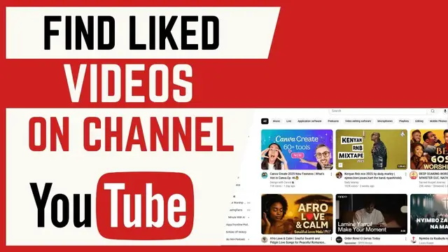 Video thumbnail for How To Find Liked Videos On YouTube Channel