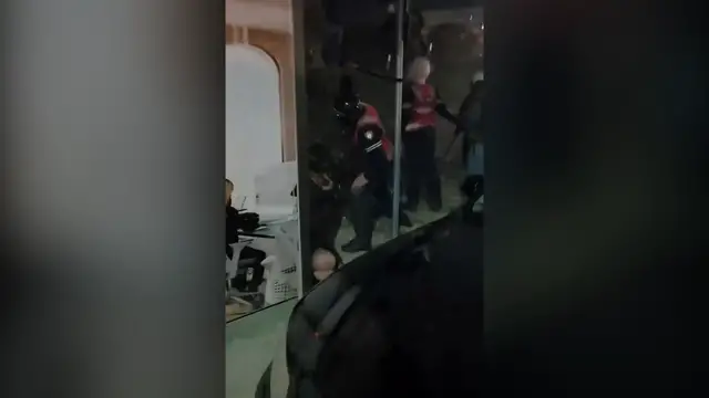 Video thumbnail for Police in Albania filmed beating protester unconscious