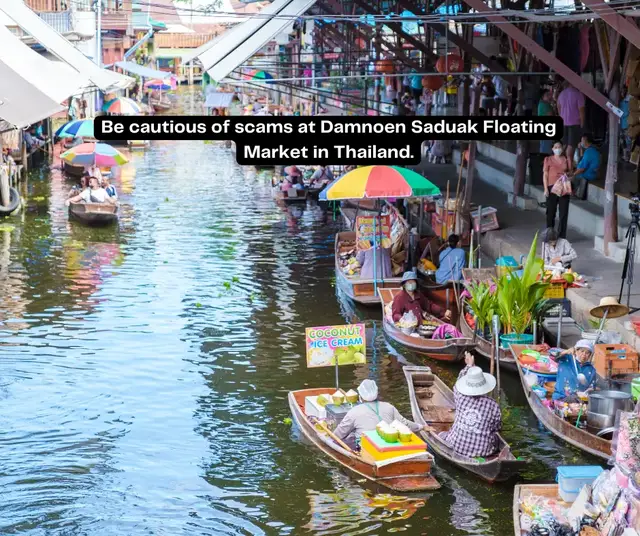 'Video thumbnail for Beware of Scams at the Damnoen Saduak Floating Market in Thailand'