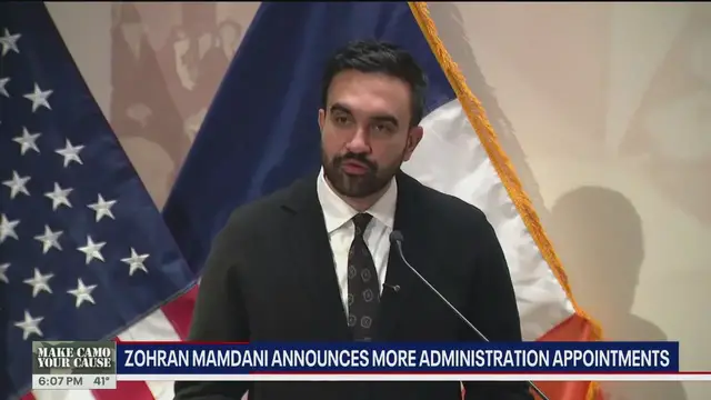 'Video thumbnail for Mayor-elect Zoran Mamdani unveils first key appointments at City Hall'