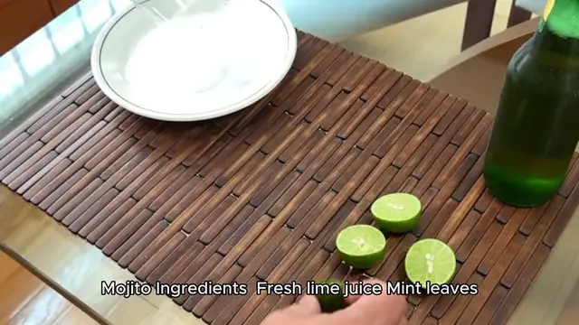 Video thumbnail for Mocktail recipe