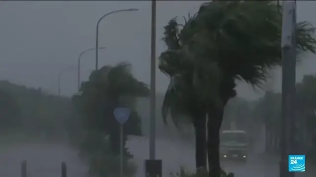 Video thumbnail for China evacuates over one million as Typhoon Bavi nears