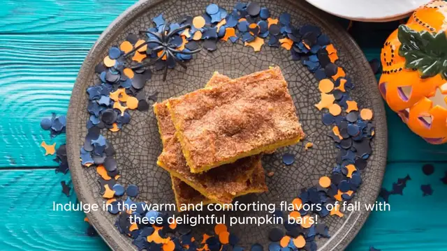 Video thumbnail for Pumpkin Bars Recipe