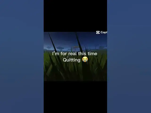 Video thumbnail for QUITTING! FR THIS TIME BYE.