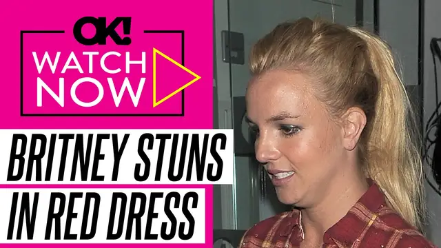'Video thumbnail for Britney Spears Shows Off Her Assets as She Spins Around in Backless Red Dress'