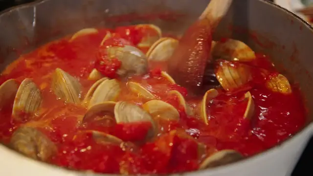 'Video thumbnail for Grandpa’s Secret Clam Pasta in Red Sauce — You Won’t Believe This Flavor!'