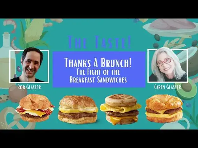 Video thumbnail for Thanks A Brunch | The Fight of the Breakfast Sandwiches | Caren Glasser
