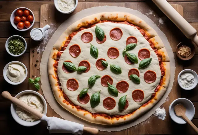 Video thumbnail for Homemade Pizza Dough