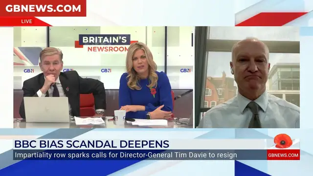 'Video thumbnail for WATCH: BBC scolded for 'foolish' decision to 'ignore' report on doctored Donald Trump footage'