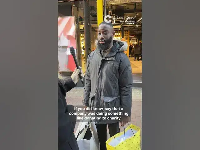 Video thumbnail for Social impact when Christmas shopping?