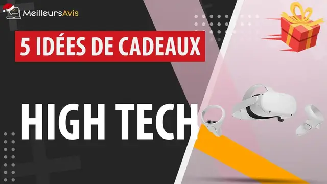 Video thumbnail for 🎁 IDÉE CADEAU HIGH-TECH - Top 5 des meilleurs cadeaux à offrir