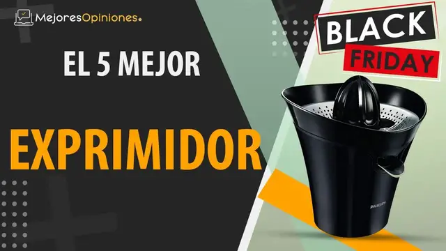 Video thumbnail for 🚩 MEJOR PRENSA DE CÍTRICOS - Black Friday 2021 (Comparación y guía de compra)