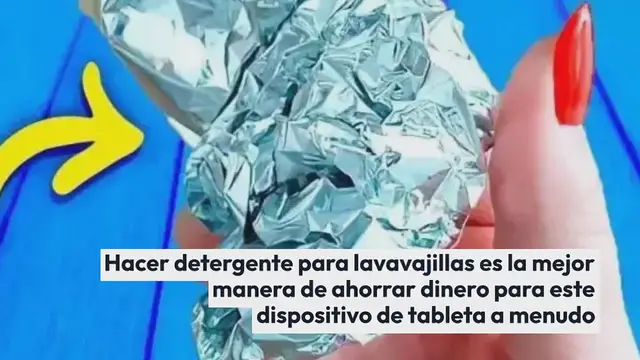Video thumbnail for Pastillas para lavavajillas: el truco para salvarlas: