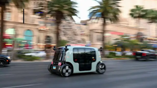 Video thumbnail for Amazon's Zoox Cleared to Expand Robotaxi Fleet.