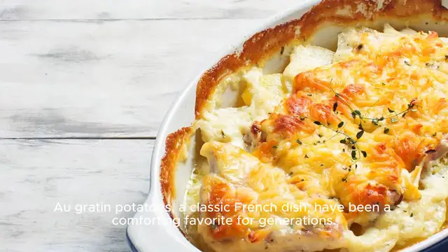 Video thumbnail for Au Gratin Potatoes Recipe