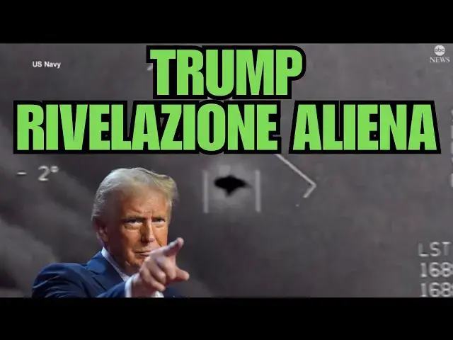 'Video thumbnail for I segreti degli UFO saranno svelati, Trump fa una promessa #uap #roswell'