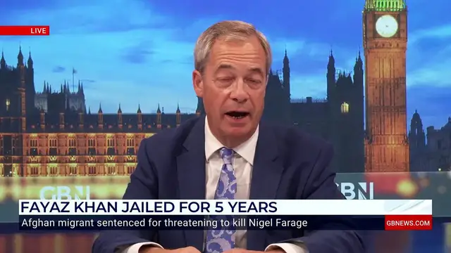 'Video thumbnail for WATCH: Nigel Farage suggests that 'all illegal migrants should go to prison''