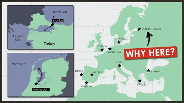 Video thumbnail for How Most European Cities Are Insanely Well Located
