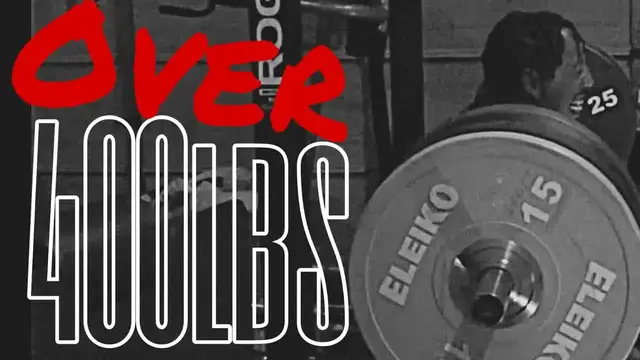 Video thumbnail for Vertical Leap Training Session: Front Squat Max