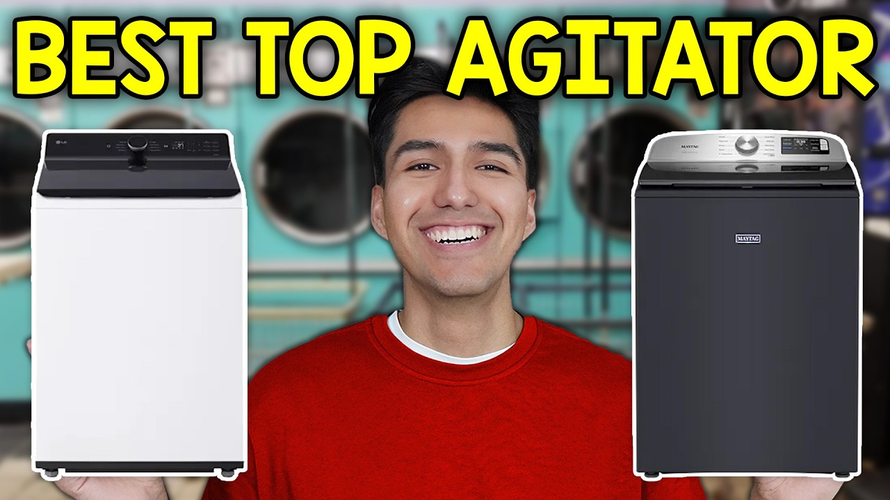 Video thumbnail for 7 Best Top-Load Agitator Washing Machines For 2026