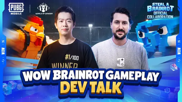 Video thumbnail for PUBG MOBILE | Go behind the scenes of BRAINROT ROYALE