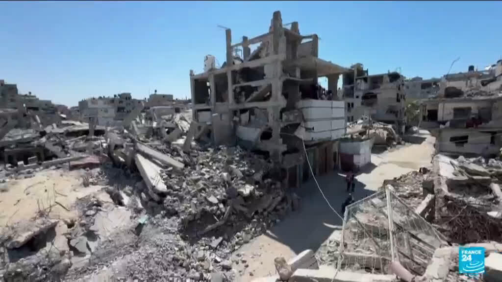 Video thumbnail for Rebuilding Gaza Strip: Labour Day is the last thing on Palestinians' minds