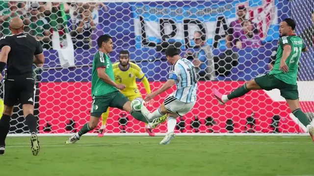 Video thumbnail for Messi's Hat-Trick Powers Argentina and Matches World Cup Record.