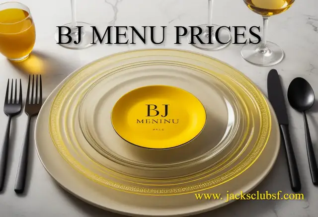 Video thumbnail for BJ Menu Price